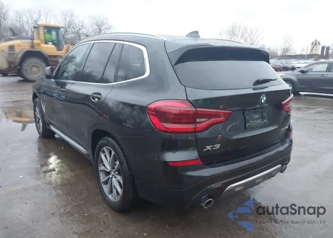 2019 BMW X3 xDrive30I z USA, uszkodzony, nr VIN 5UXTR9C58KLP77783